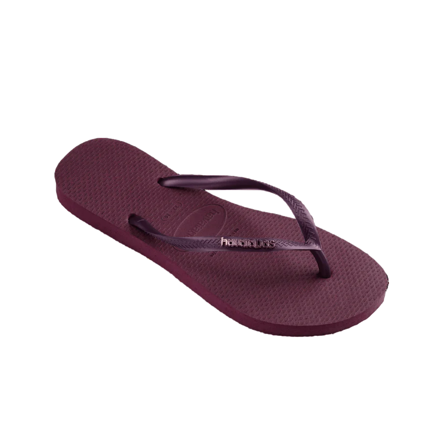 havaianas 哈瓦仕 巴西人字拖 官方唯一授權 女款 鐵牌紫 4119875-5143-細節圖4