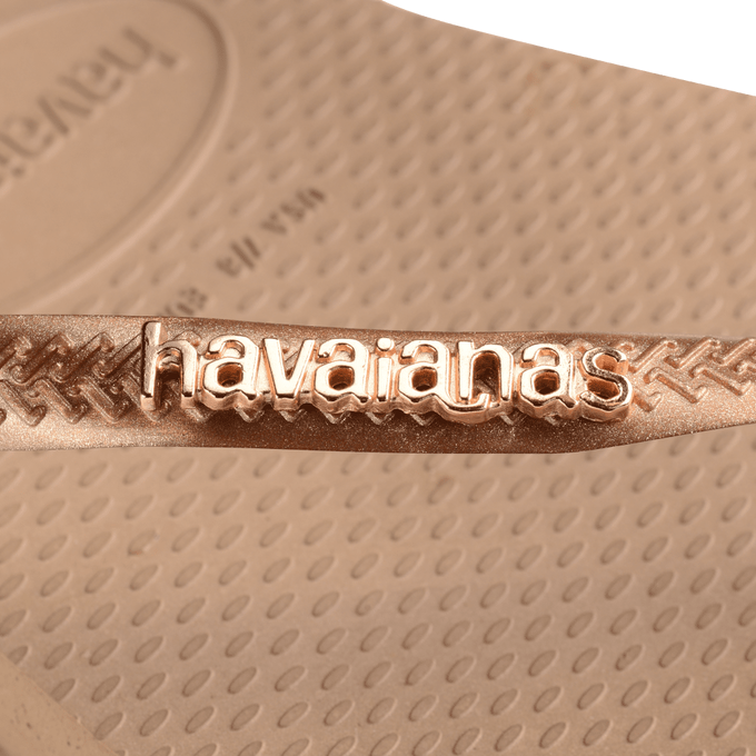 havaianas 哈瓦仕 巴西人字拖 官方唯一授權 女款 鐵牌金 4119875-3581-細節圖6