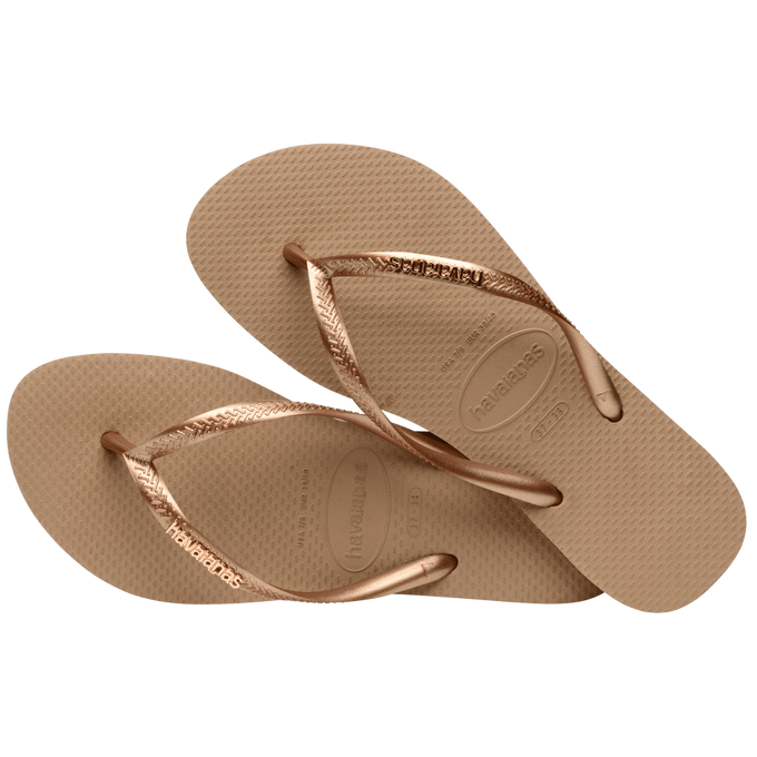 havaianas 哈瓦仕 巴西人字拖 官方唯一授權 女款 鐵牌金3581-細節圖3