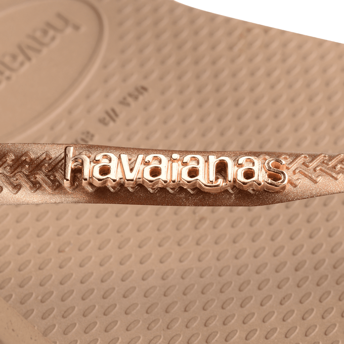 havaianas 哈瓦仕 巴西人字拖 官方唯一授權 女款 鐵牌金3581-細節圖6