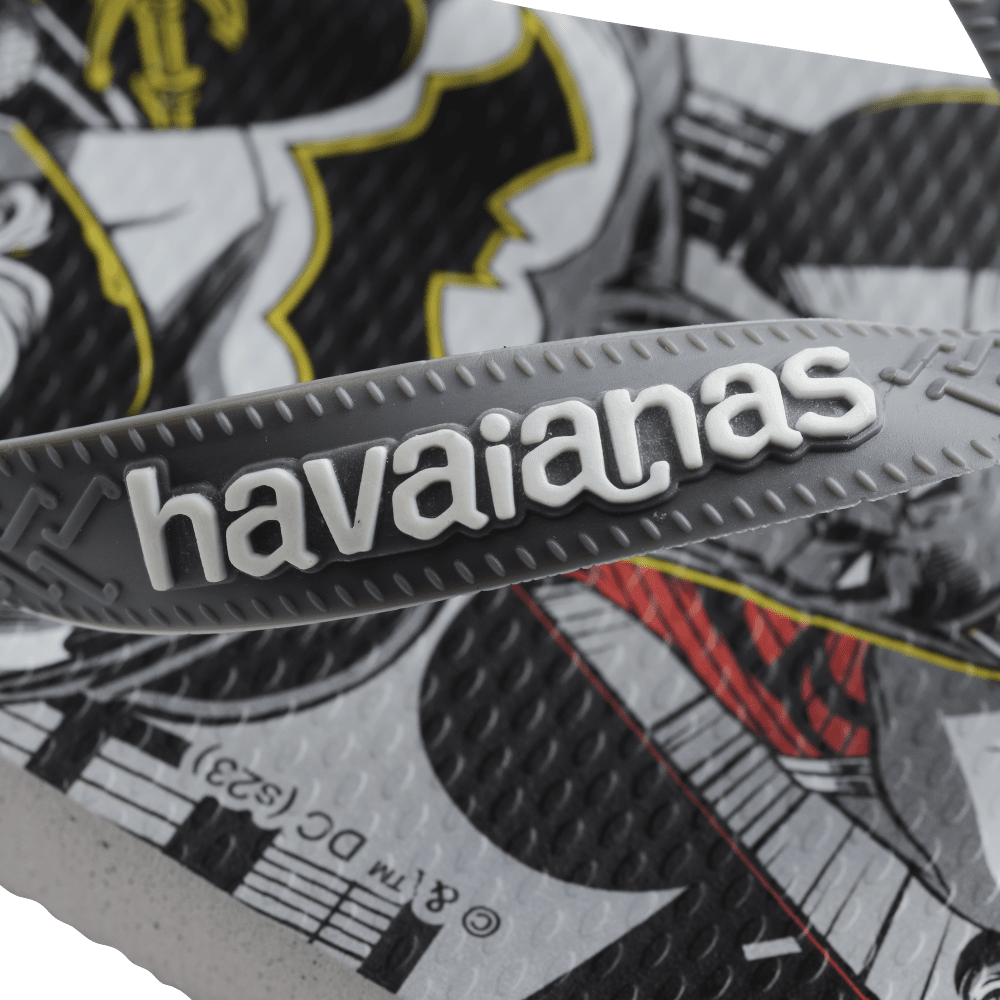 havaianas 哈瓦仕 巴西人字拖 官方唯一授權 男款 超人灰 3428-細節圖6