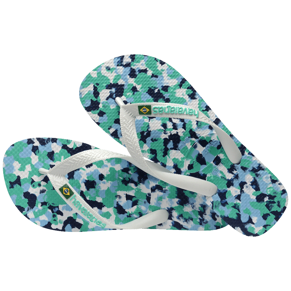 havaianas 哈瓦仕 巴西人字拖 官方唯一授權 男款 迷彩綠1056-細節圖2