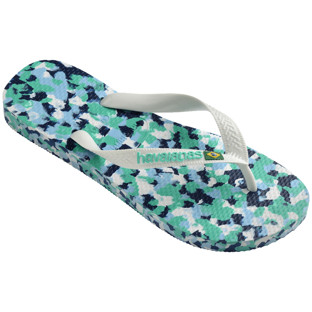 havaianas 哈瓦仕 巴西人字拖 官方唯一授權 男款 迷彩綠 4147965-1056-細節圖4