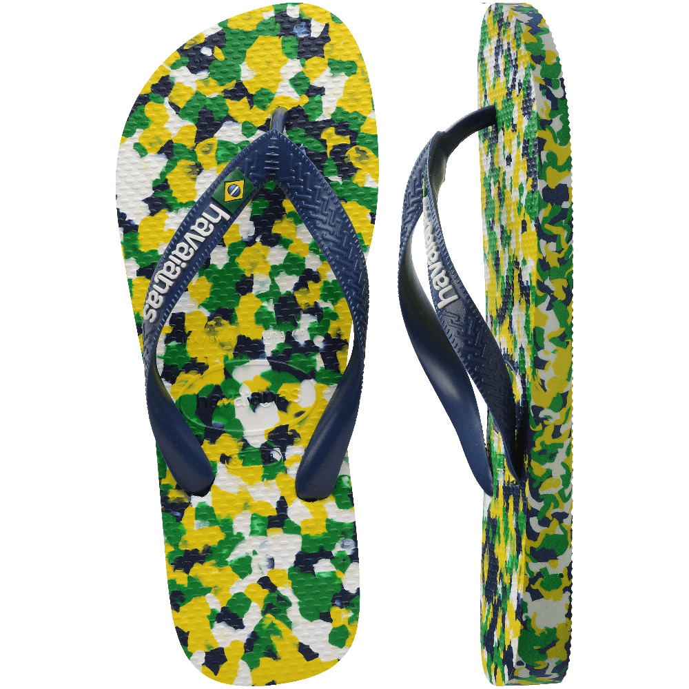 havaianas 哈瓦仕 巴西人字拖 官方唯一授權 男款 迷彩藍 4147965-0052-細節圖2