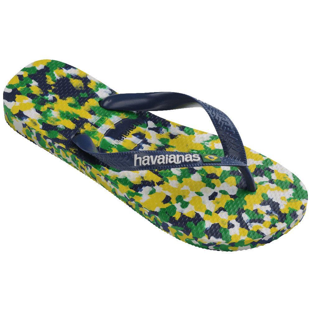 havaianas 哈瓦仕 巴西人字拖 官方唯一授權 男款 迷彩藍 4147965-0052-細節圖5