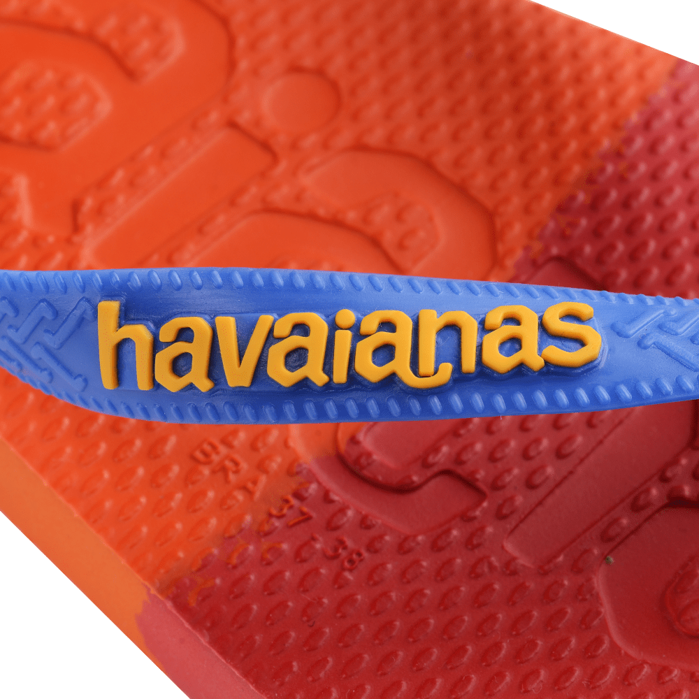 havaianas 哈瓦仕 巴西人字拖 官方唯一授權 男款 大理石橘黃3847-細節圖7