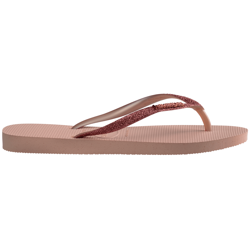 havaianas 哈瓦仕 巴西人字拖 官方唯一授權 女款 亮片粉 4146975-9898-細節圖4