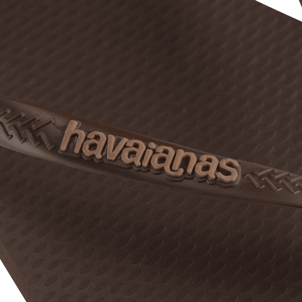 havaianas 哈瓦仕 巴西人字拖 官方唯一授權 女款 方形巧克力 4148959-0727-細節圖6