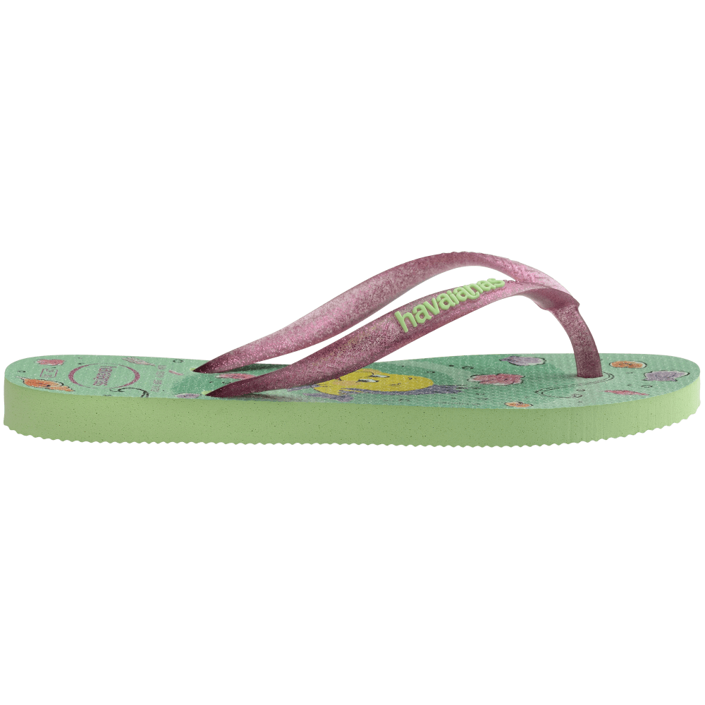 havaianas 哈瓦仕 巴西人字拖 官方唯一授權 童款 小美人魚 4123328-2630-細節圖5