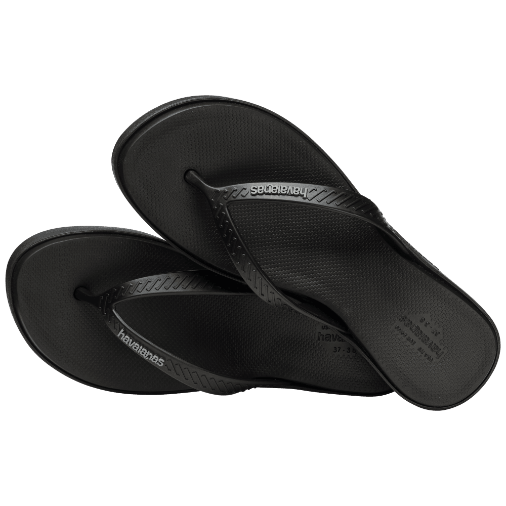 havaianas 哈瓦仕 巴西人字拖 官方唯一授權 女款 4.5CM寬帶黑 4149329-0090-細節圖3