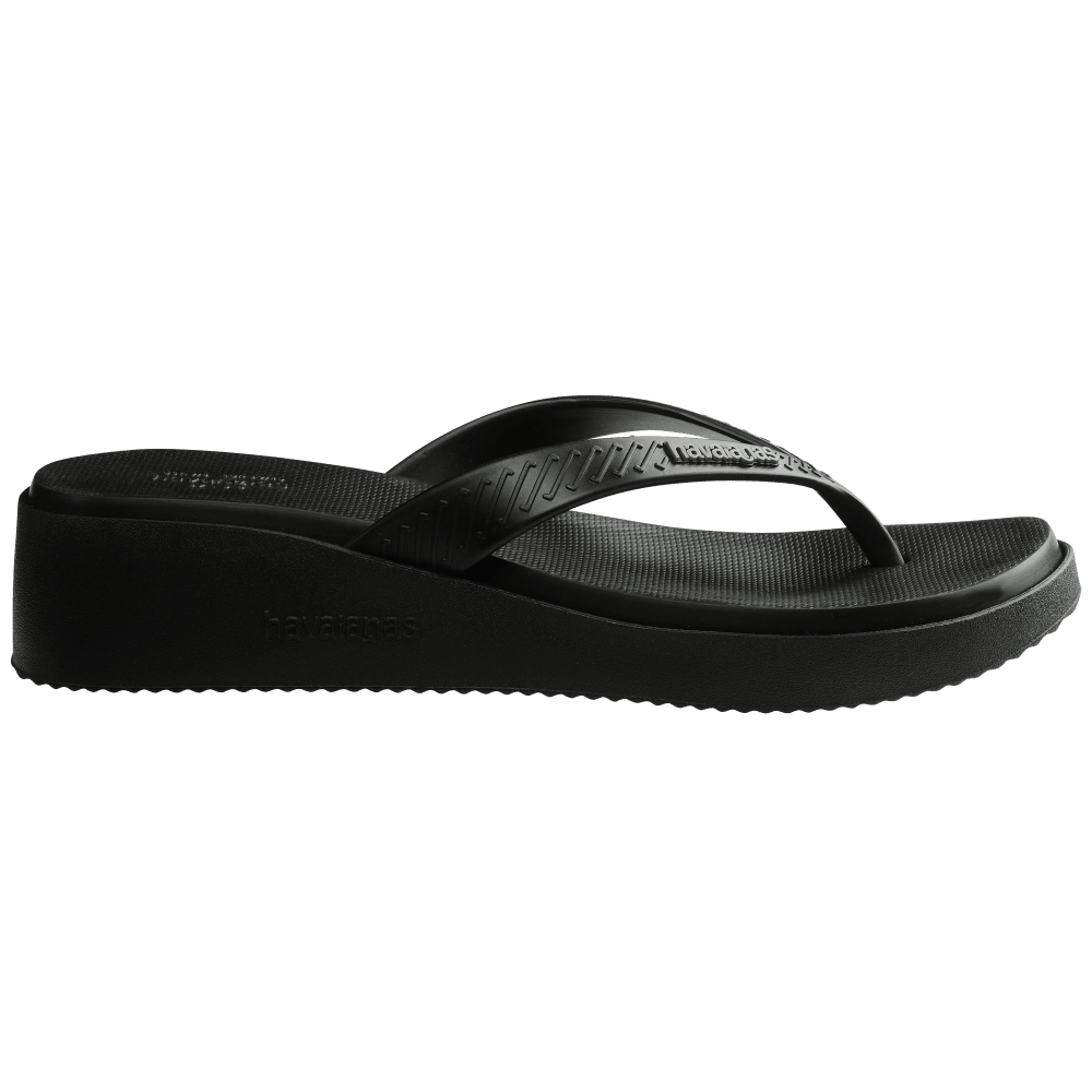 havaianas 哈瓦仕 巴西人字拖 官方唯一授權 女款 4.5CM寬帶黑 4149329-0090-細節圖5