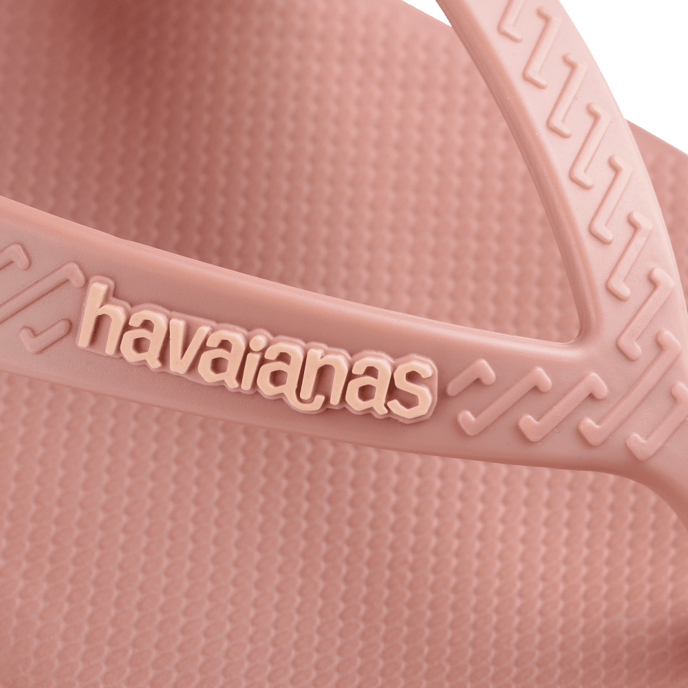 havaianas 哈瓦仕 巴西人字拖 官方唯一授權 女款 4.5CM寬帶藕粉3544-細節圖8