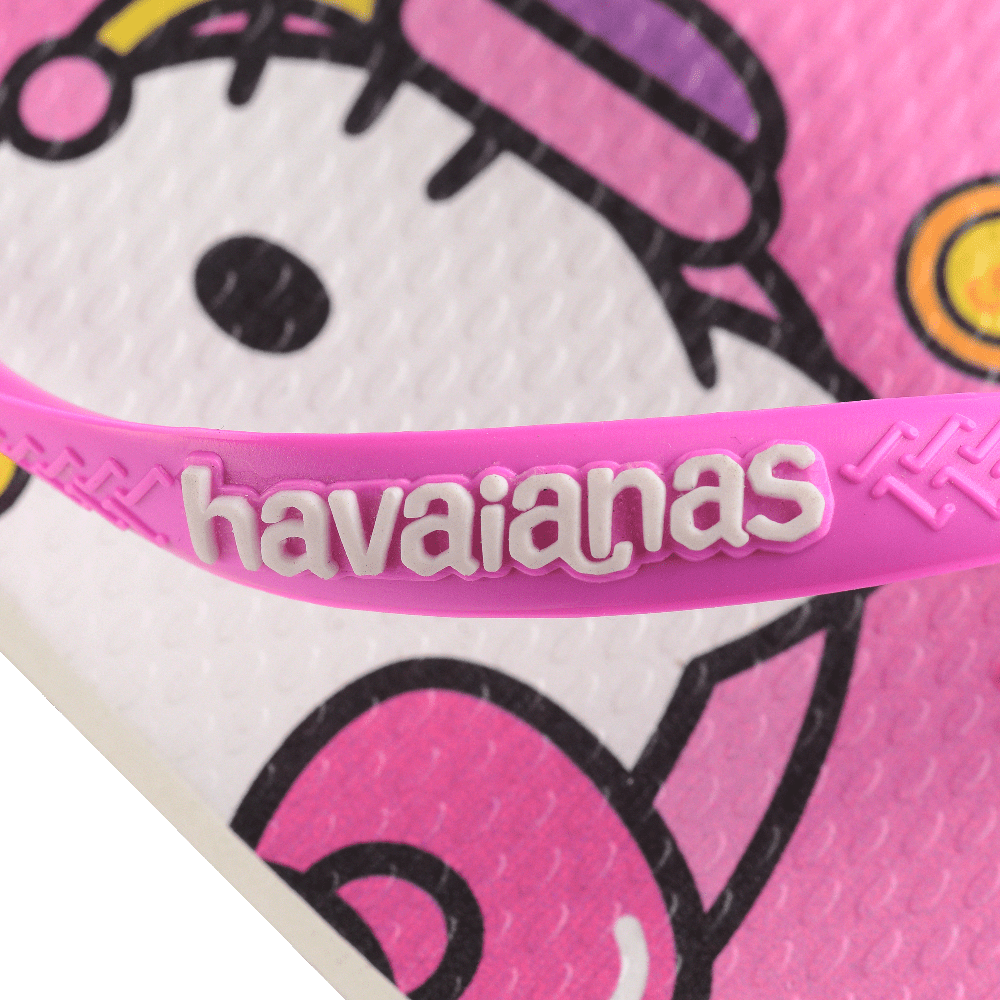 havaianas 哈瓦仕 巴西人字拖 官方唯一授權 童款 kitty粉3991-細節圖6