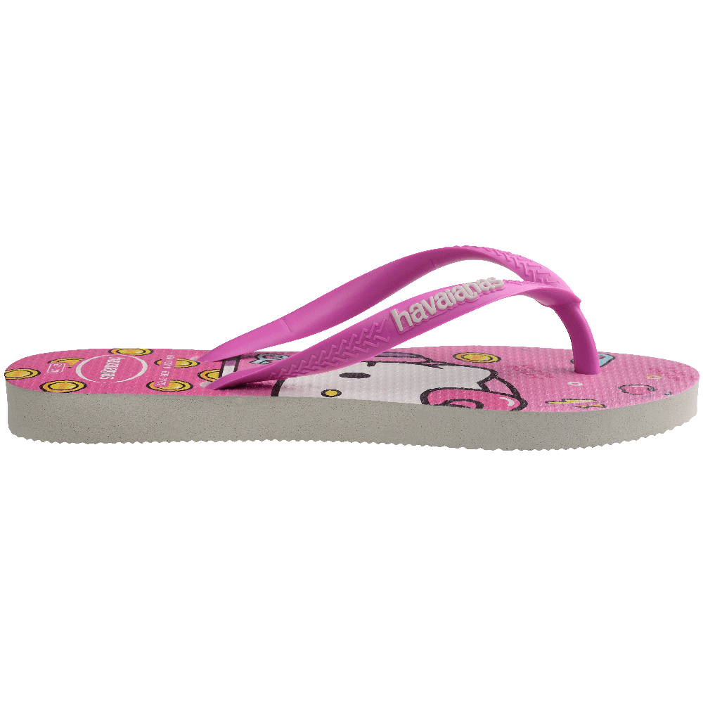 havaianas 哈瓦仕 巴西人字拖 官方唯一授權 童款 kitty粉4145748-3991-細節圖5