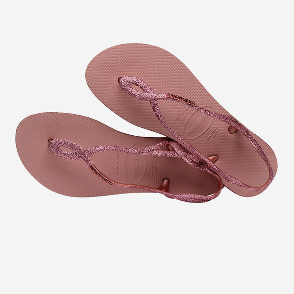 havaianas 哈瓦仕 巴西人字拖 官方唯一授權 女款涼鞋 Luna亮粉粉 238065-3544-細節圖3