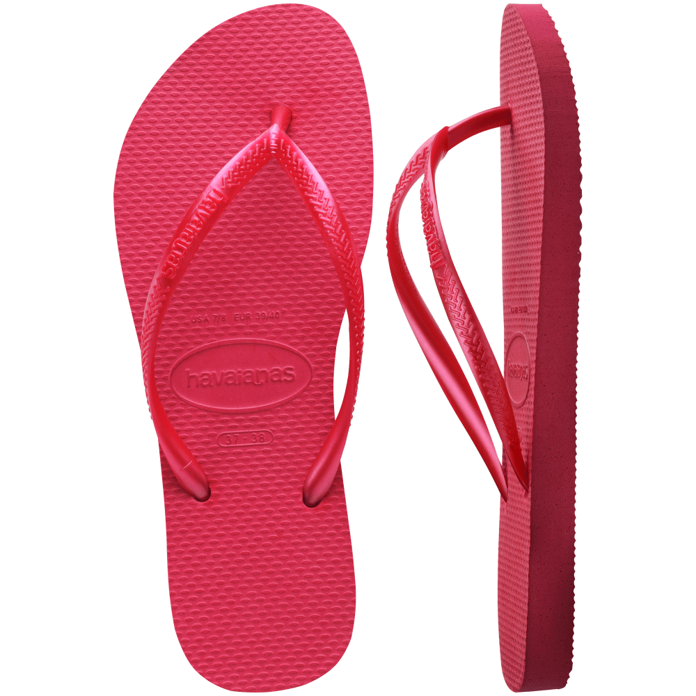 havaianas 哈瓦仕 巴西人字拖 官方唯一授權 女款 SLIM桃5241-細節圖2