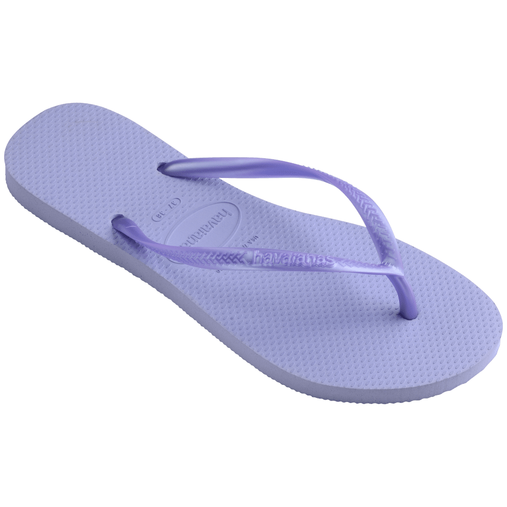 havaianas 哈瓦仕 巴西人字拖 官方唯一授權 女款 SLIM淺紫 4000030-5020-細節圖5