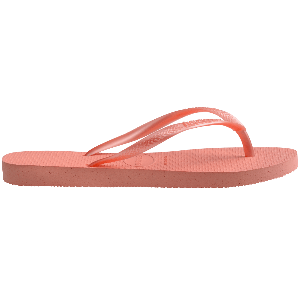 havaianas 哈瓦仕 巴西人字拖 官方唯一授權 女款 SLIM淺粉 4000030-5567-細節圖4