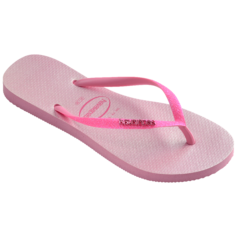 havaianas 哈瓦仕 巴西人字拖 官方唯一授權 女款 漸層螢光粉 4148922-1749-細節圖5