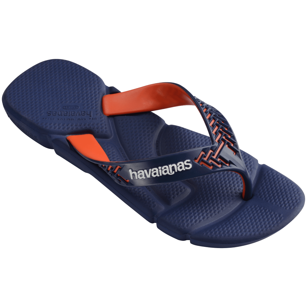 havaianas 哈瓦仕 巴西人字拖 官方唯一授權 男款 POWER 藍橘 4145492-0306-細節圖6