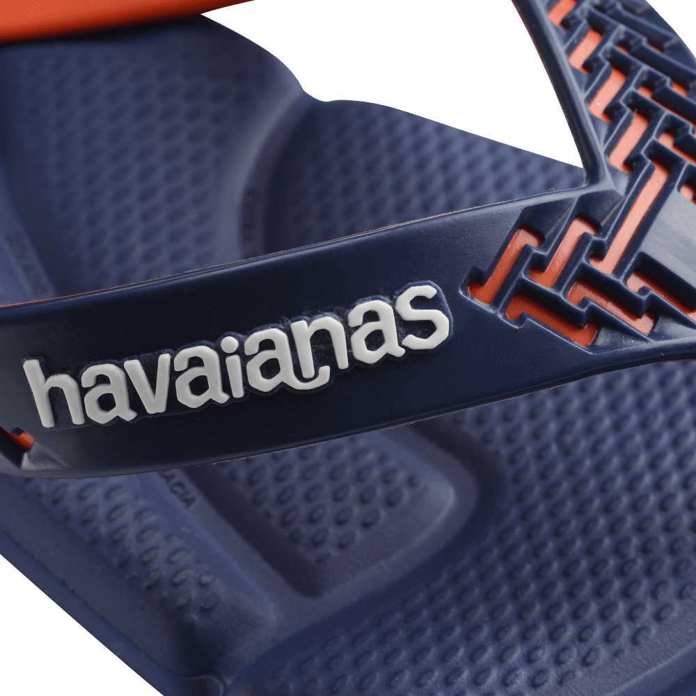 havaianas 哈瓦仕 巴西人字拖 官方唯一授權 男款 POWER 藍橘 4145492-0306-細節圖7