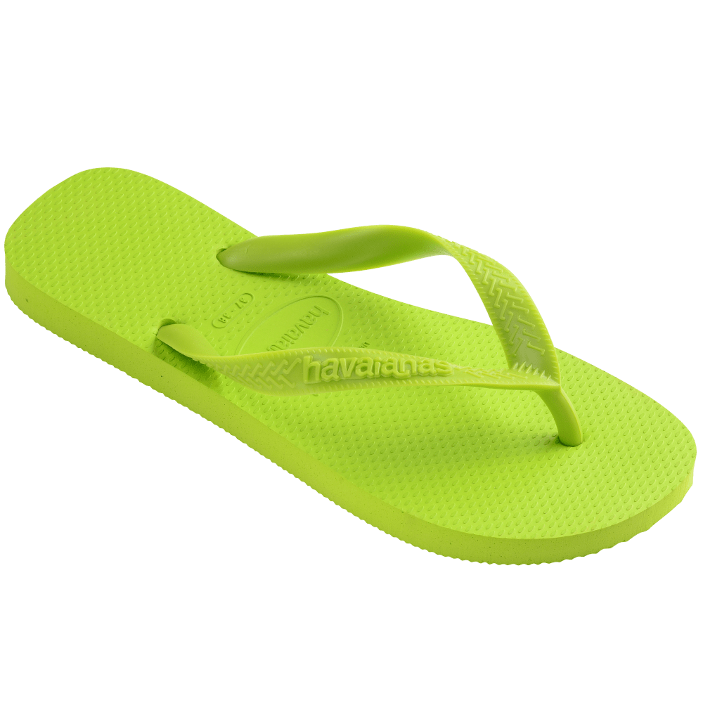 havaianas 哈瓦仕 巴西人字拖 官方唯一授權 男款 TOP 亮綠 4000029-1411-細節圖4