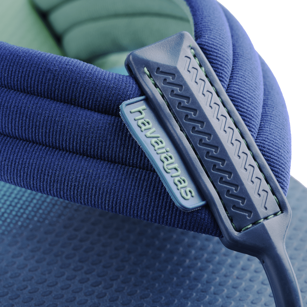 havaianas 哈瓦仕 巴西人字拖 官方唯一授權 人體工學藍綠  4148359-0089-細節圖6