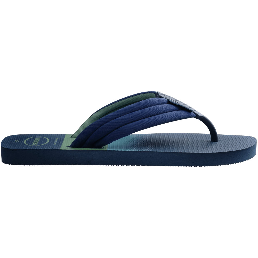 havaianas 哈瓦仕 巴西人字拖 官方唯一授權 男款 寬帶 藍綠 0089-細節圖4