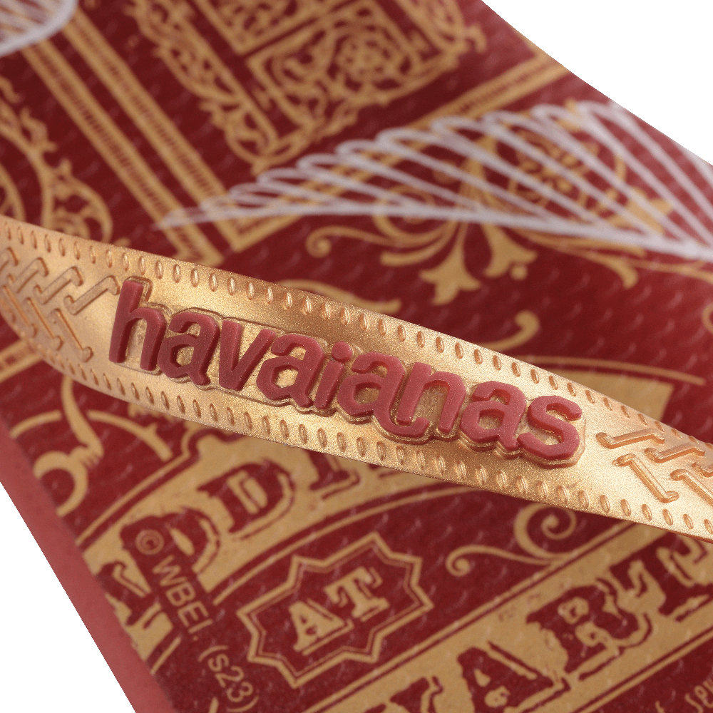 havaianas 哈瓦仕 巴西人字拖 官方唯一授權 男款 哈利波特聯名款 金探子 4141763-5416-細節圖6