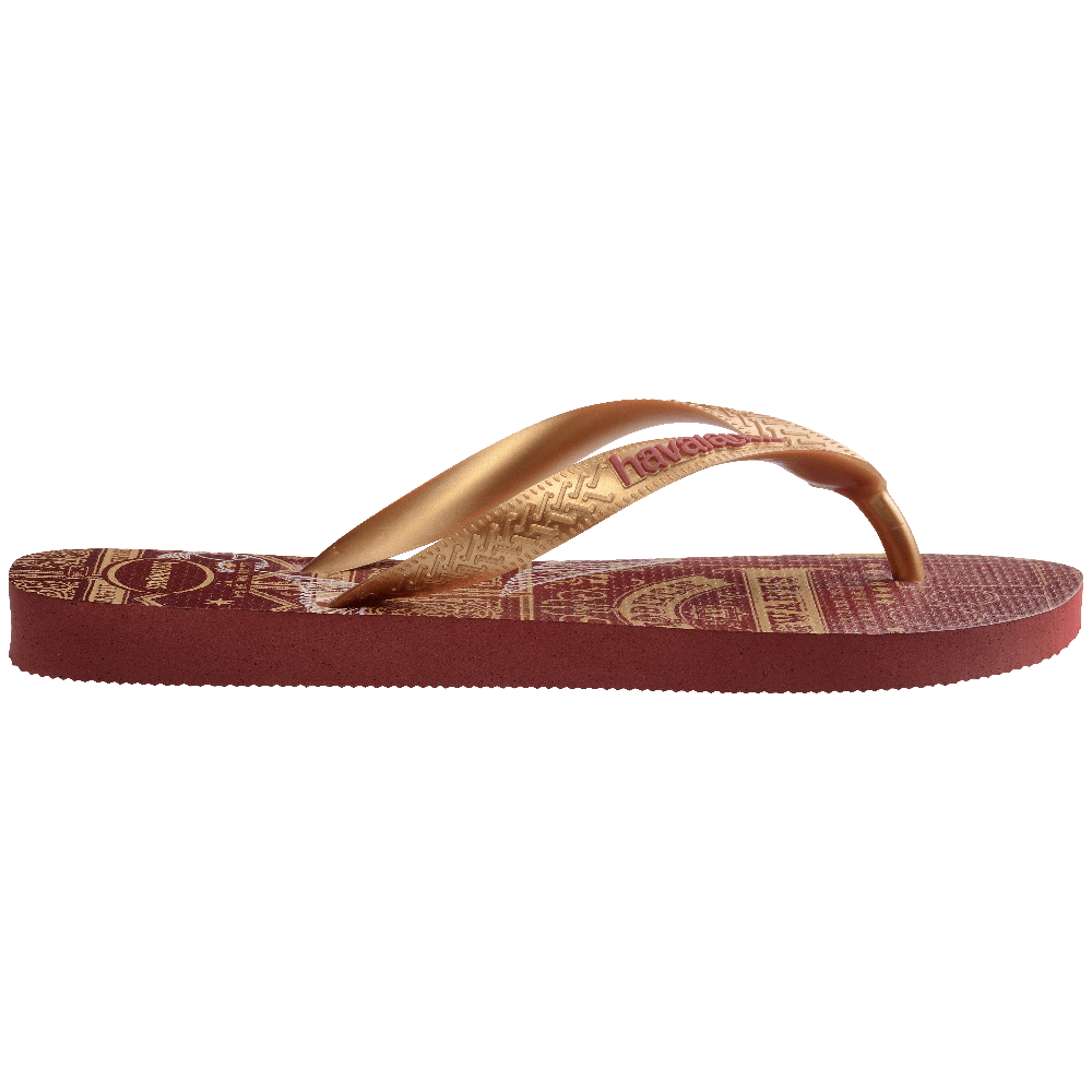 havaianas 哈瓦仕 巴西人字拖 官方唯一授權 男款 哈利波特聯名款 金探子 4141763-5416-細節圖4