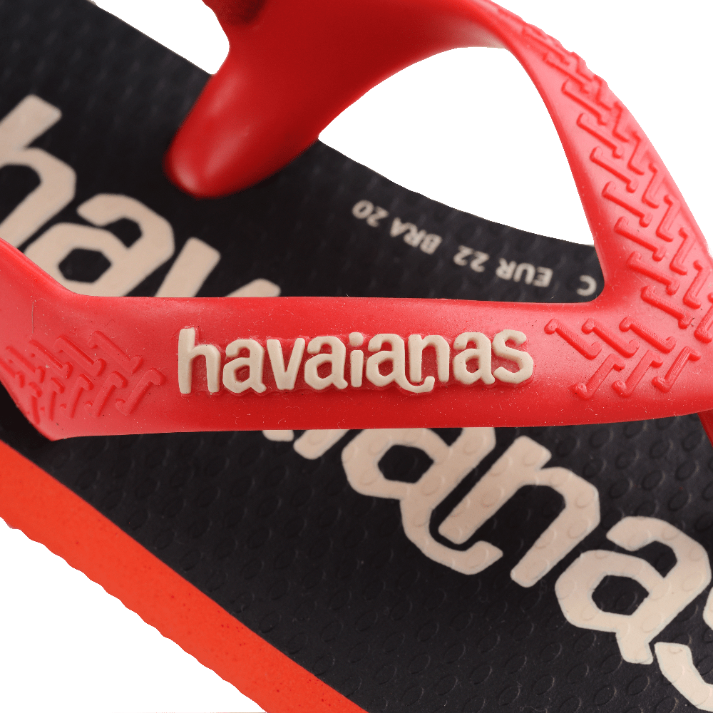 havaianas 哈瓦仕 巴西人字拖 官方唯一授權 童款 同名紅 6171-細節圖6