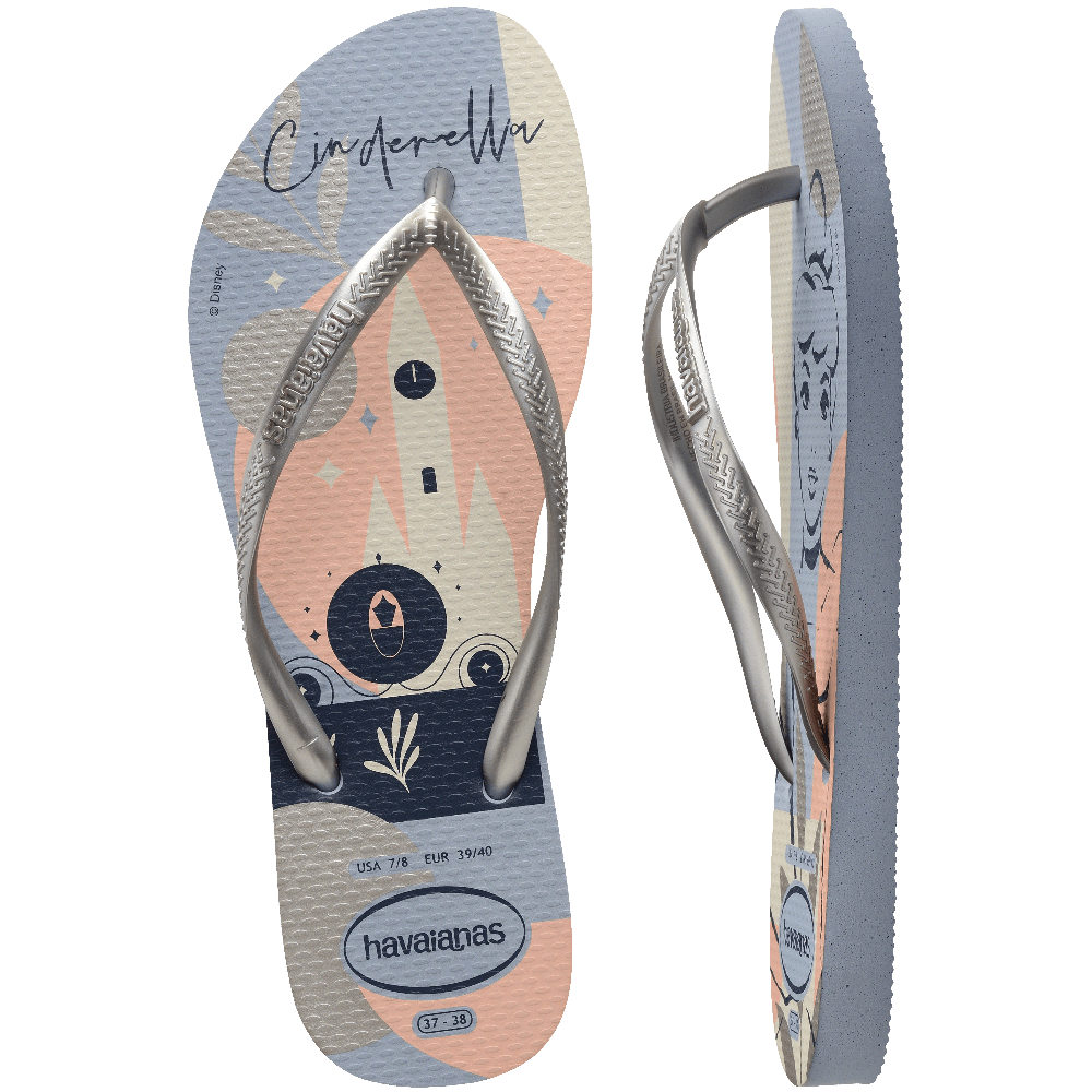 havaianas 哈瓦仕 巴西人字拖 官方唯一授權 女款 灰姑娘 7343-細節圖3