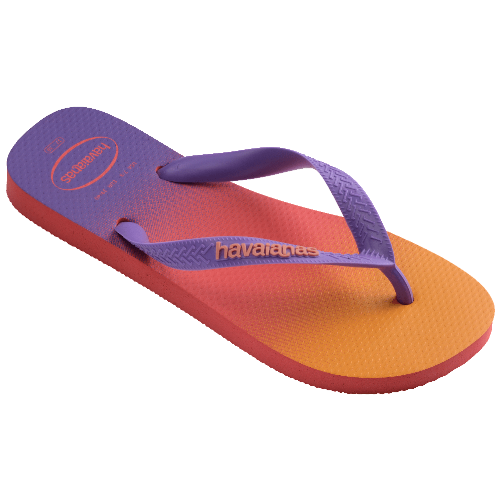 havaianas 哈瓦仕 巴西人字拖 官方唯一授權 男款 TOP漸層紫 6024-細節圖4