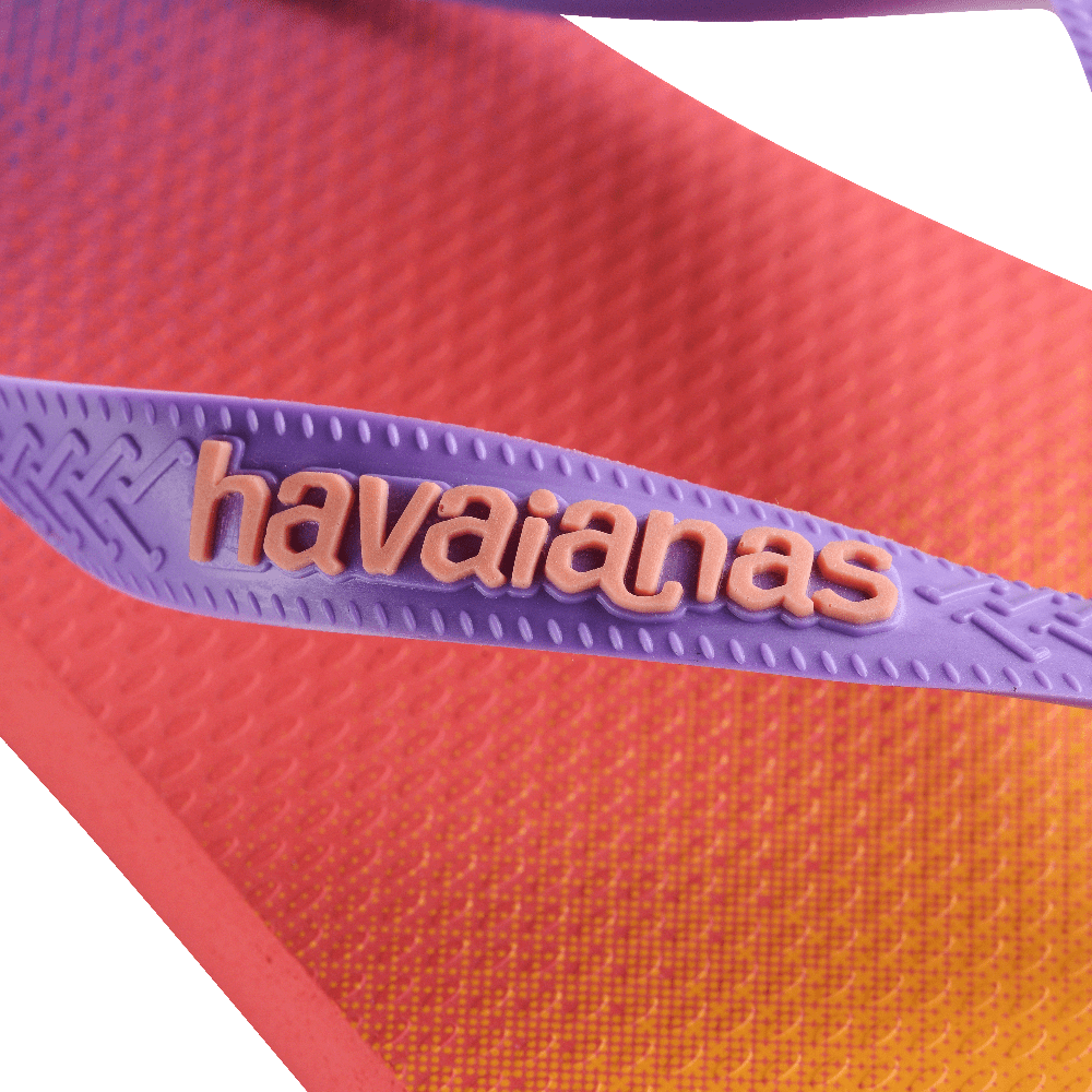 havaianas 哈瓦仕 巴西人字拖 官方唯一授權 男款 TOP漸層紫 4137258-6024-細節圖6