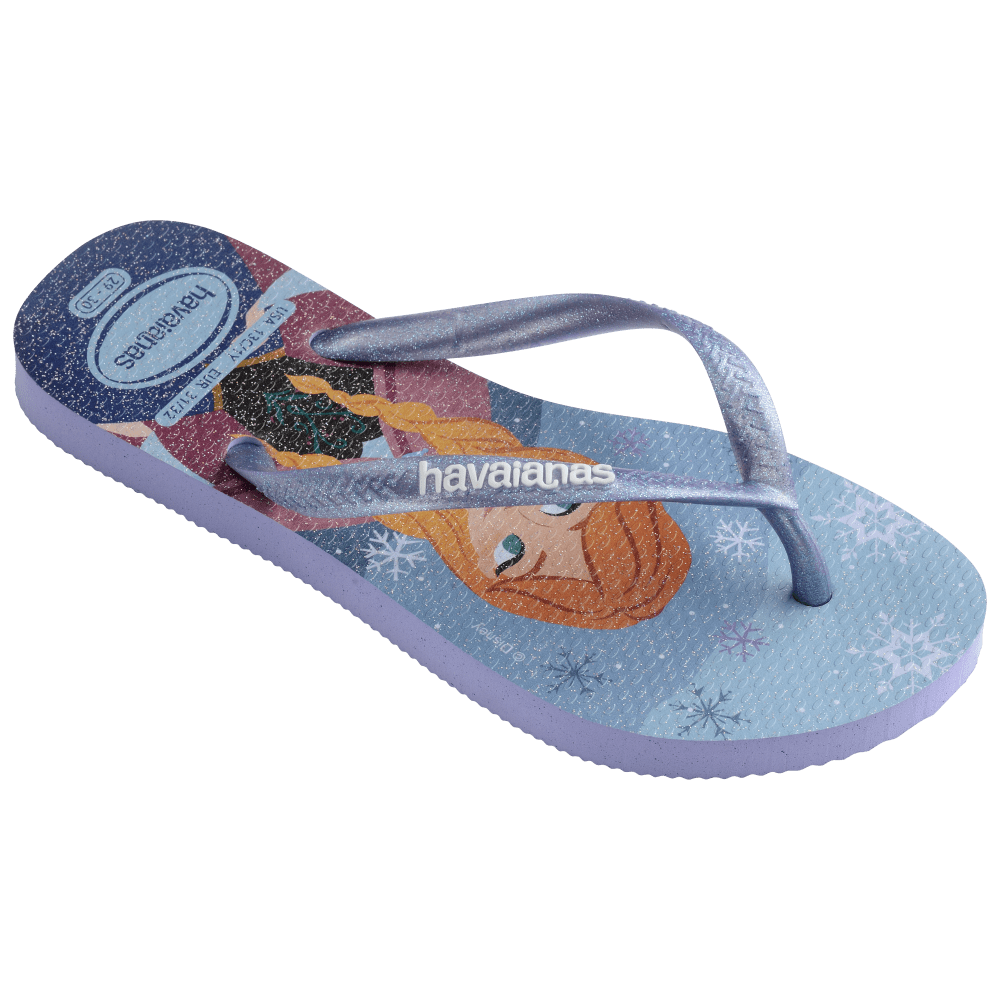 havaianas 哈瓦仕 巴西人字拖 官方唯一授權 童款 艾莎安娜 4123328-5020-細節圖5