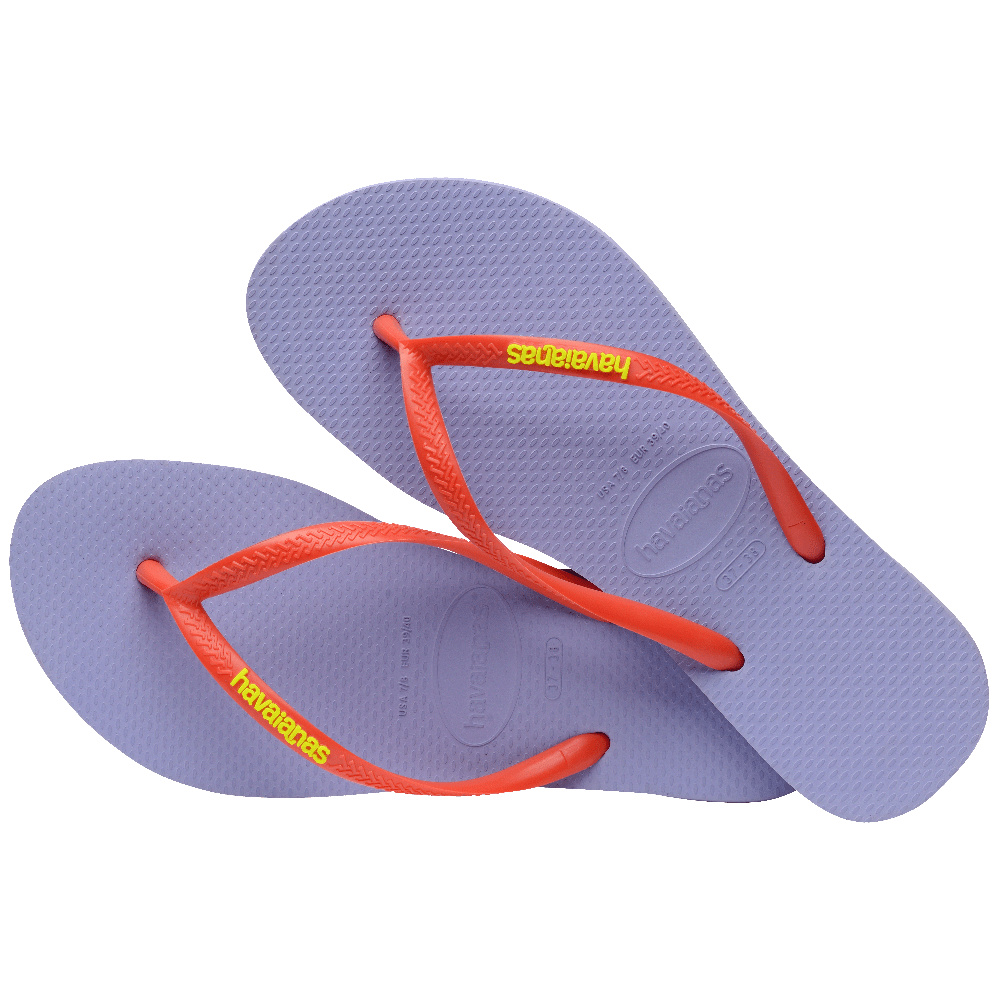 havaianas 哈瓦仕 巴西人字拖 官方唯一授權 女款 POP UP 紫 5020-細節圖3