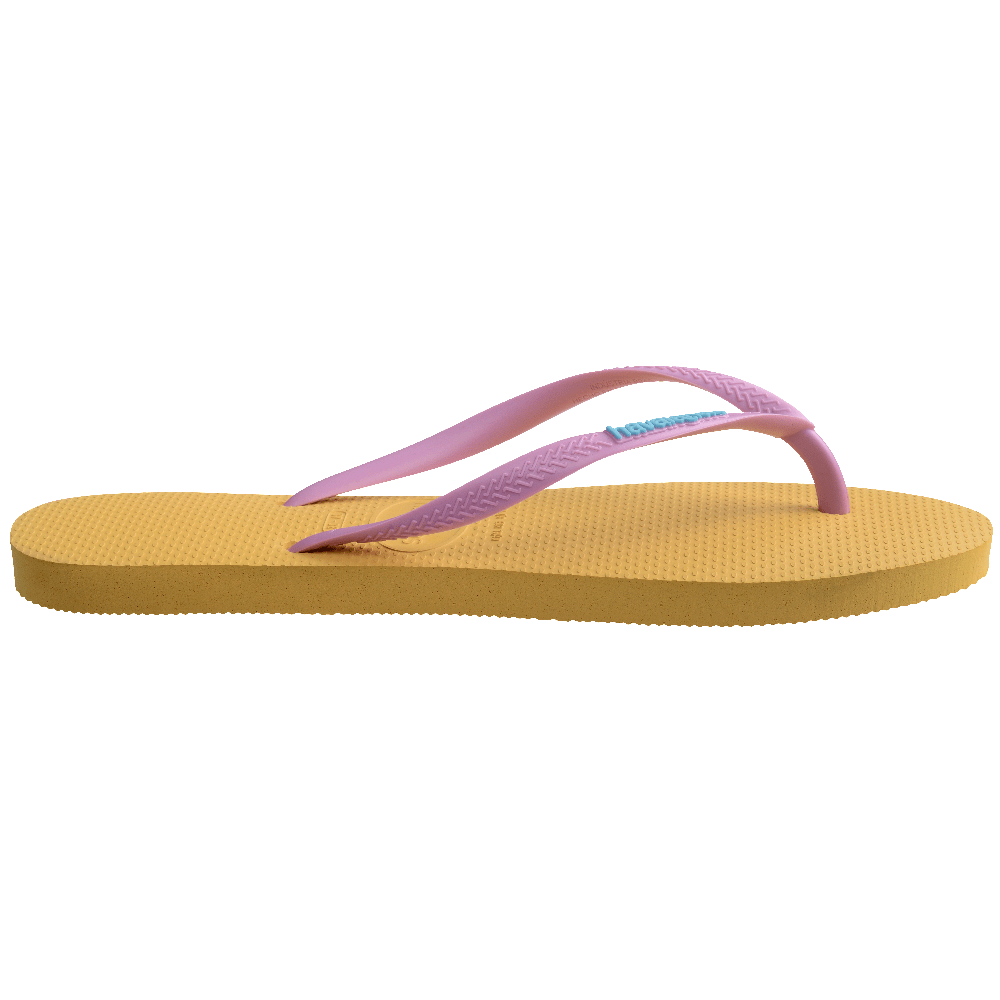 havaianas 哈瓦仕 巴西人字拖 官方唯一授權 女款 POP UP 黃 5559-細節圖6