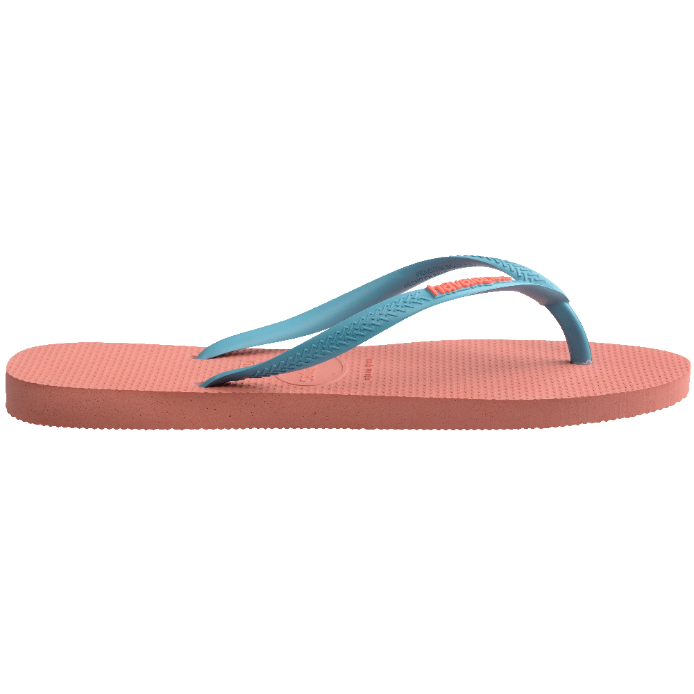 havaianas 哈瓦仕 巴西人字拖 官方唯一授權 女款 POP UP 橘 4119787-5567-細節圖6