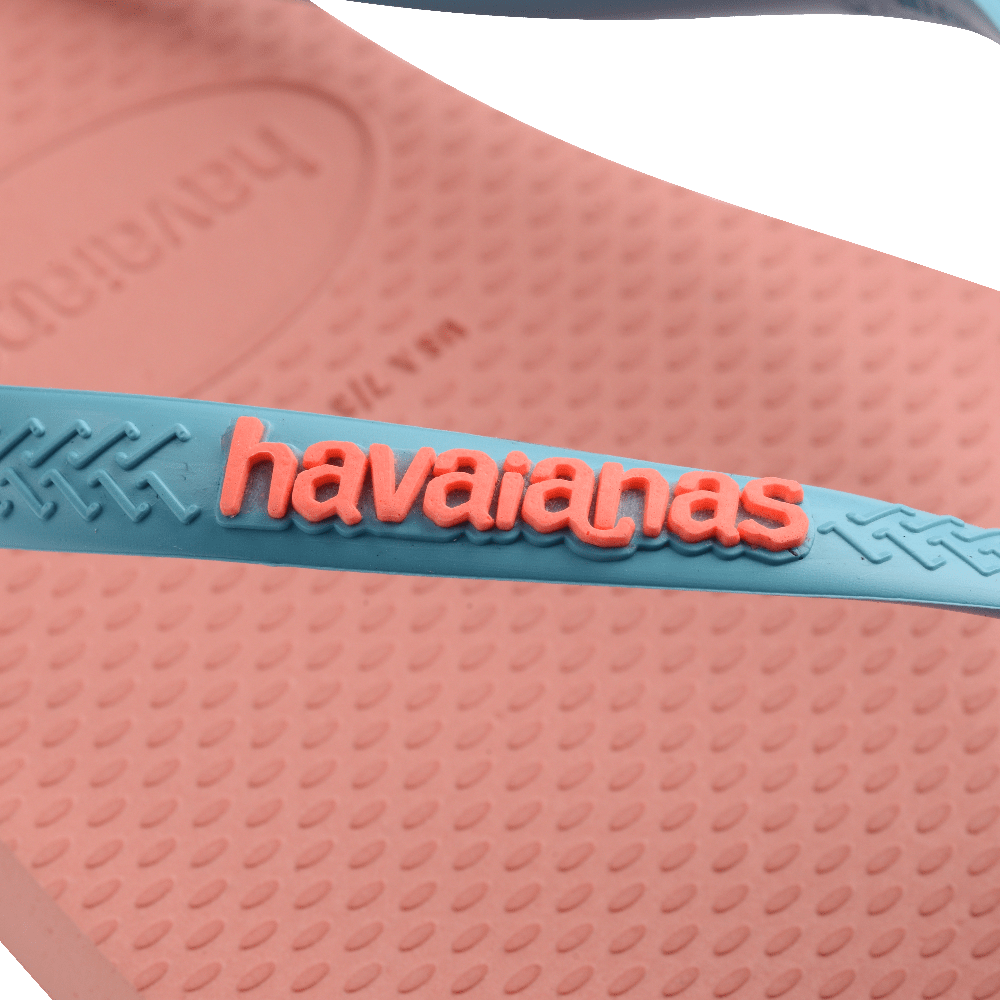 havaianas 哈瓦仕 巴西人字拖 官方唯一授權 女款 POP UP 橘 4119787-5567-細節圖4