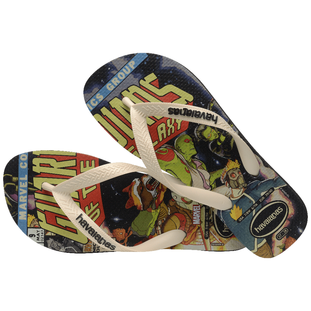 havaianas 哈瓦仕 巴西人字拖 官方唯一授權 男款 星際異攻隊 4147012-9576-細節圖2