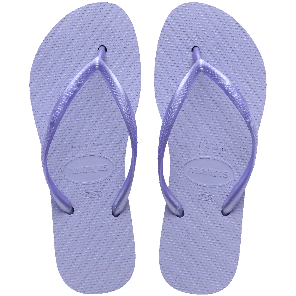 havaianas 哈瓦仕 巴西人字拖 官方唯一授權 女款 2.5公分厚款 紫 4144537-5020-細節圖2