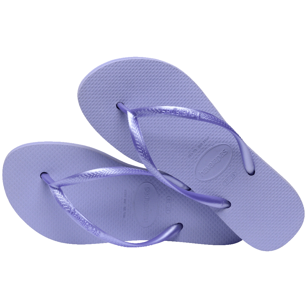 havaianas 哈瓦仕 巴西人字拖 官方唯一授權 女款 2.5公分厚款 紫 4144537-5020-細節圖3