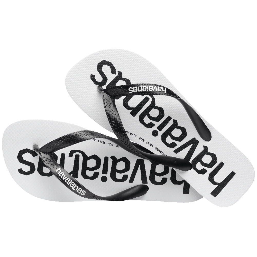 havaianas 哈瓦仕 巴西人字拖 官方唯一授權 男款 同名 黑白 4144264-1069-細節圖2