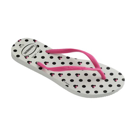 havaianas 哈瓦仕 巴西人字拖 官方唯一授權 女款 點點米妮 4141203-7026-細節圖3