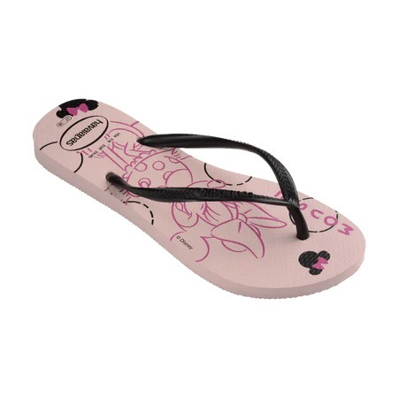 havaianas 哈瓦仕 巴西人字拖 官方唯一授權 女款 米妮 4141203-4996-細節圖3