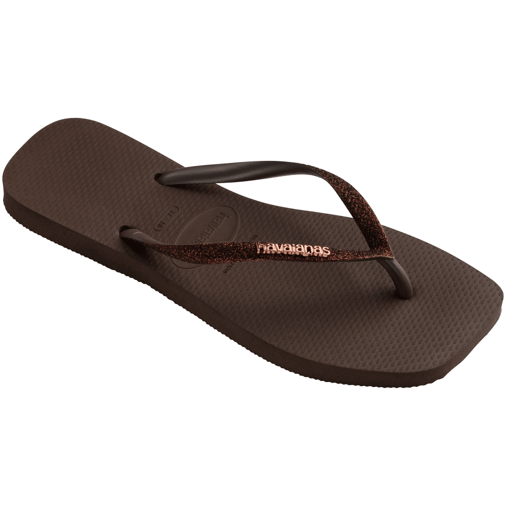 havaianas 哈瓦仕 巴西人字拖 官方唯一授權 女款 方形亮粉可可 4148102-0727-細節圖3