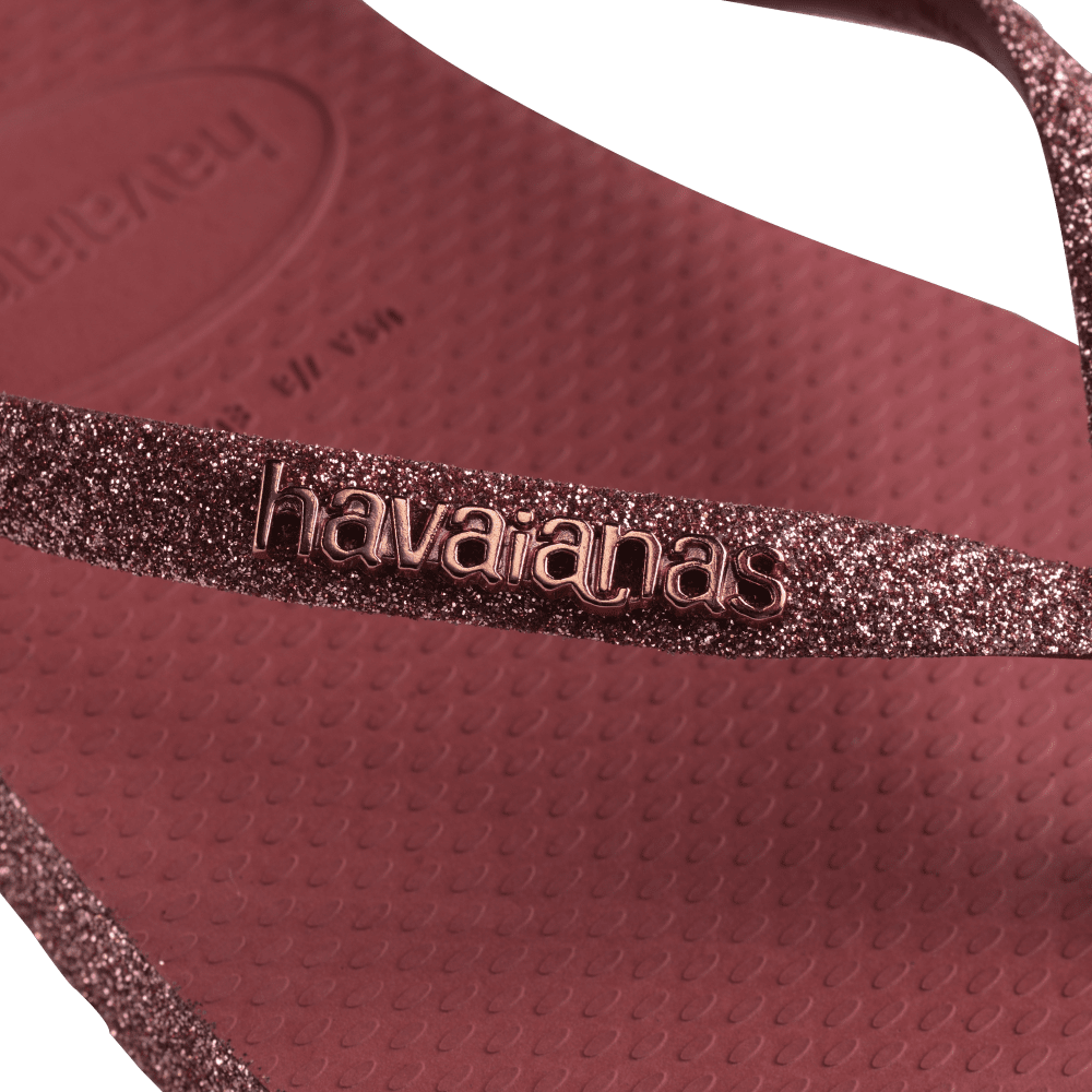 havaianas 哈瓦仕 巴西人字拖 官方唯一授權 女款 鐵牌亮粉磚紅 4146093-5190-細節圖7