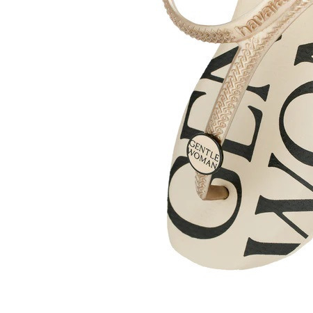 havaianas 哈瓦仕 巴西人字拖 官方唯一授權 女款 GENTLEWOMAN聯名 4149547-0121-細節圖5