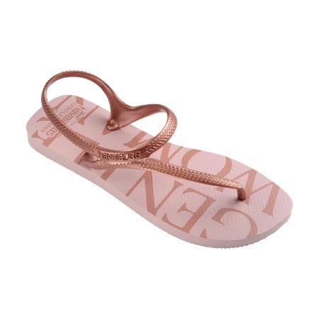 havaianas 哈瓦仕 巴西人字拖 官方唯一授權 女款 GENTLEWOMAN聯名 粉 4149547-4996-細節圖3