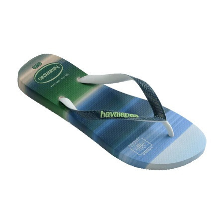 havaianas 哈瓦仕 巴西人字拖 官方唯一授權 男款 包邊衝浪藍 4149094-7470-細節圖3